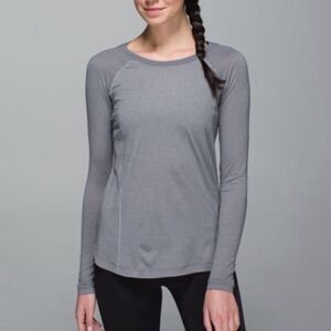 Lululemon Turn It Up Long Sleeve Performance Top Size 8